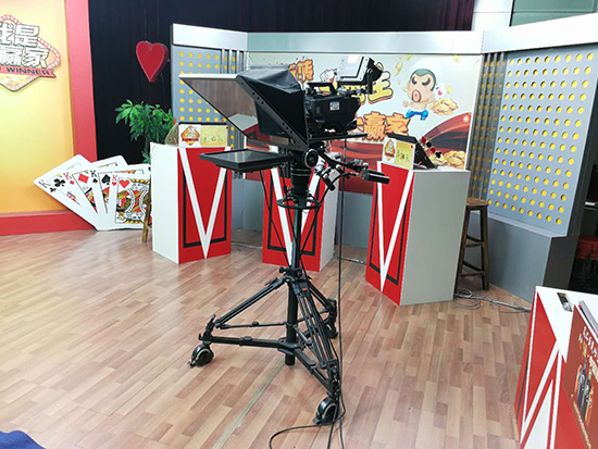   KameRa提词器用于济宁高新区电视台